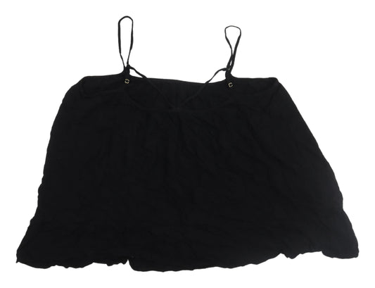 Womens UK Size XL New Look Black Basic Camisole