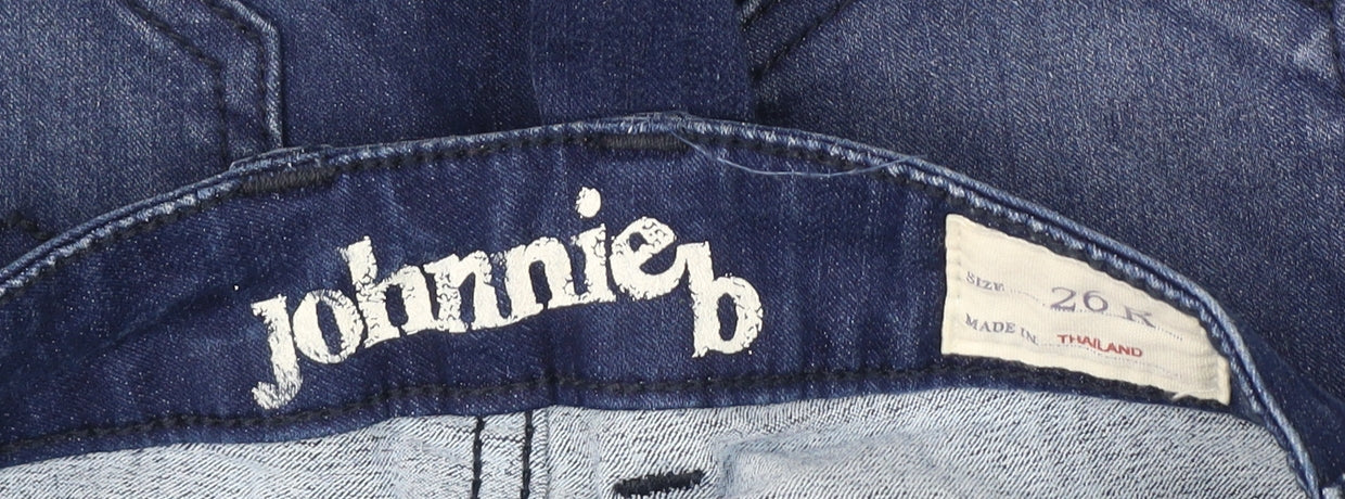Teenss UK Size 26 Johnnie B Regular Fit Skinny Blue Jeans