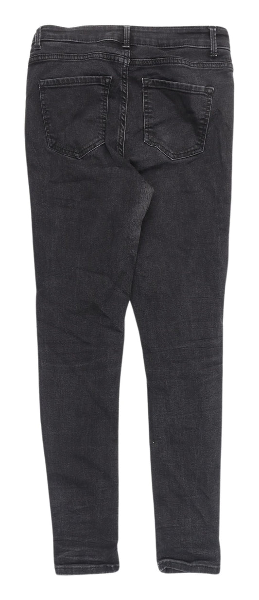 Womens UK Size 4 Marks and Spencer Regular Fit Skinny Black Jeans