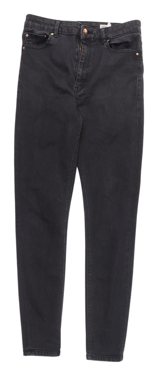 Mens UK Size 30 ASOS Slim Fit Skinny Black Jeans
