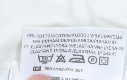 Marks and Spencer Men's Green Chino Trousers 34/31