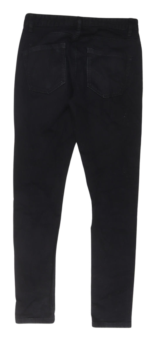 Next Men's Black Skinny Jeans 28x31