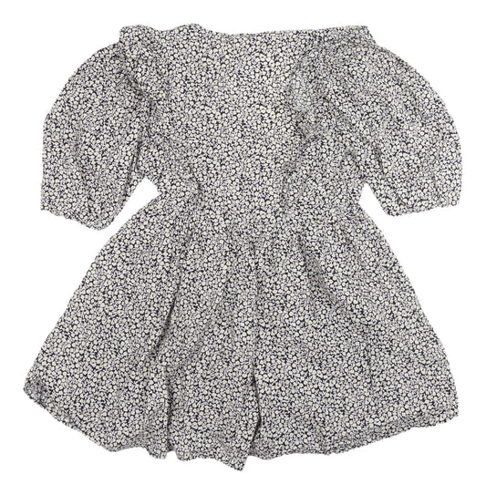 H&M Women's Floral Mini Dress, Size S, Puff Sleeves