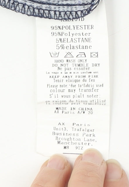 AX Paris Women's Multicoloured Check Sheath Dress 14