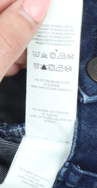 Denim Co. Women's Blue Skinny Jeans Size 6