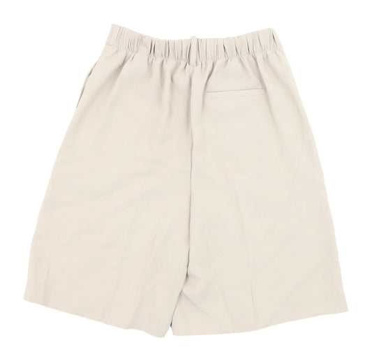 Marks and Spencer Women's Beige Chino Shorts Size 2