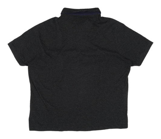 Marks & Spencer Men's Black 2XL Polo Shirt