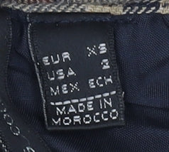 MNG Collection Women's XS Plaid Sheath Dress