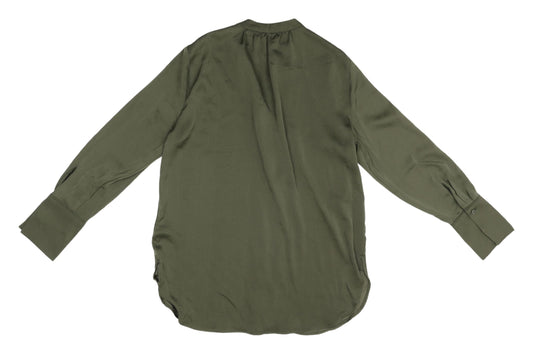 Womens UK Size 6 Marks and Spencer Green Basic Blouse