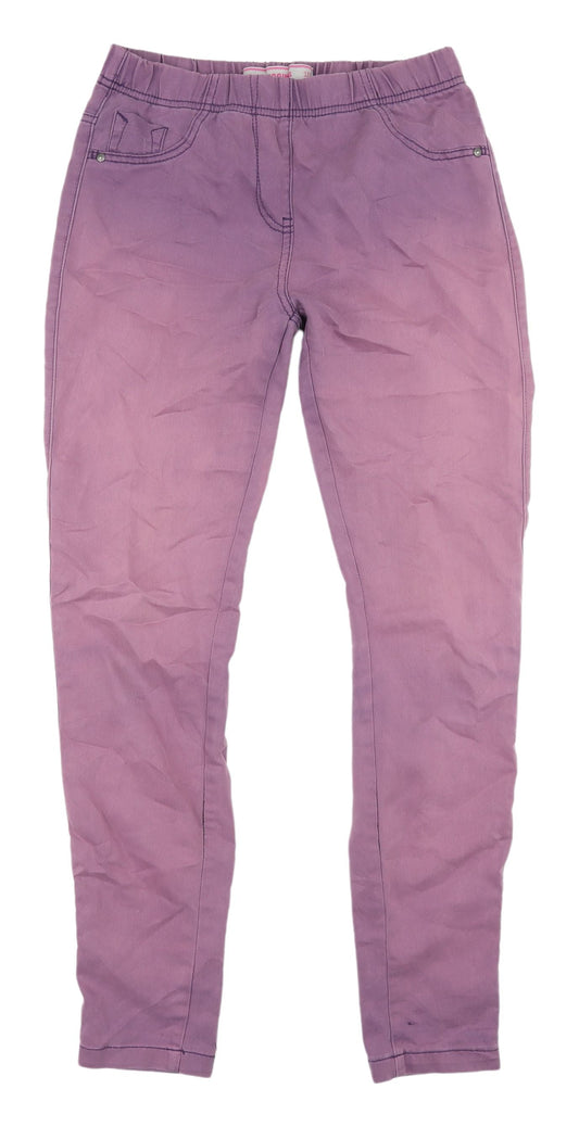 Womens UK Size 10 TU Regular Fit Jegging Purple Jeans