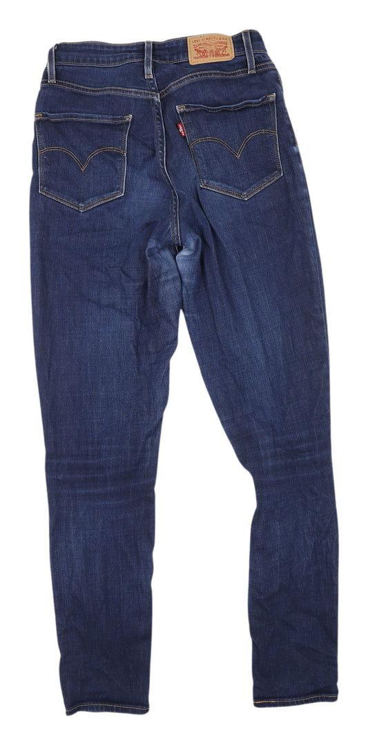 Levi's Women's Blue High Rise Skinny Jeans Size 26