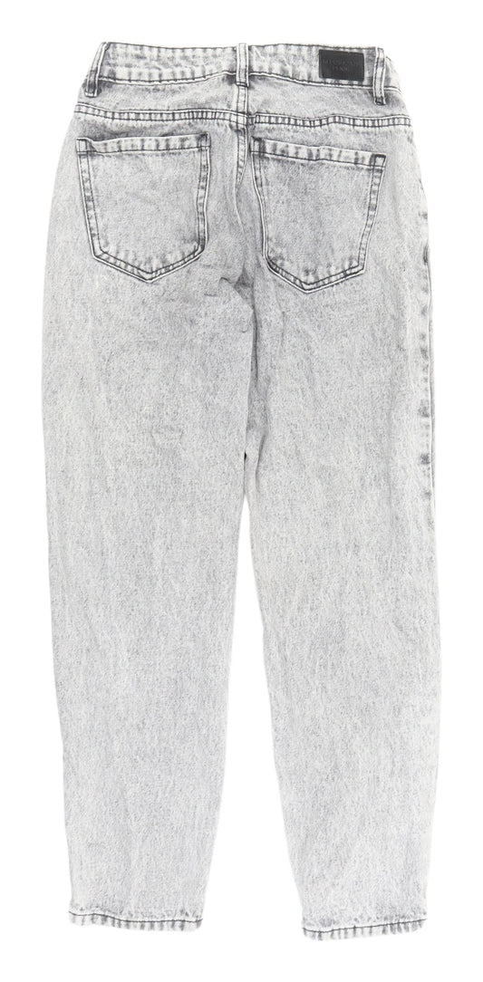 Redial Women's Grey Cropped Denim Jeans XS