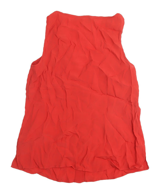 Womens UK Size 10 Monsoon Red Camisole Blouse