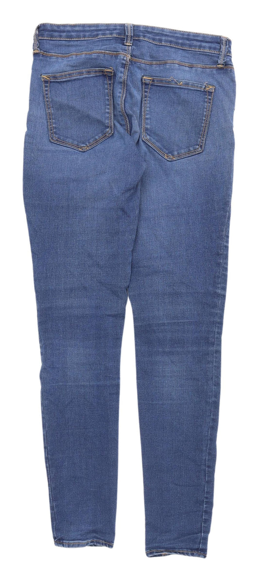 Womens UK Size M Gap Slim Fit Jegging Blue Jeans