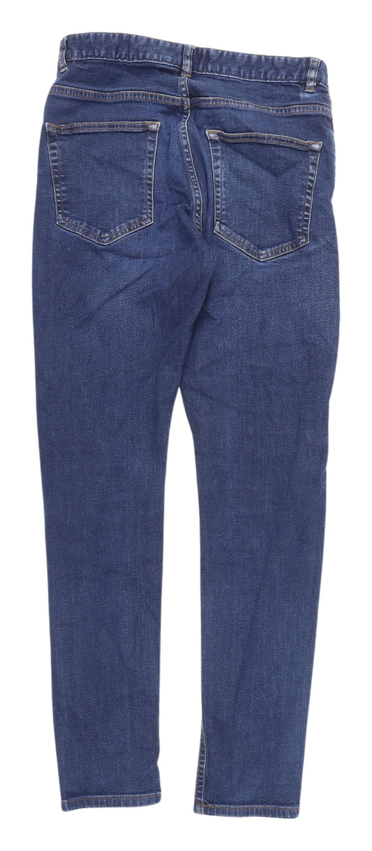 Next Men's Blue Skinny Jeans - Size 30 Waist