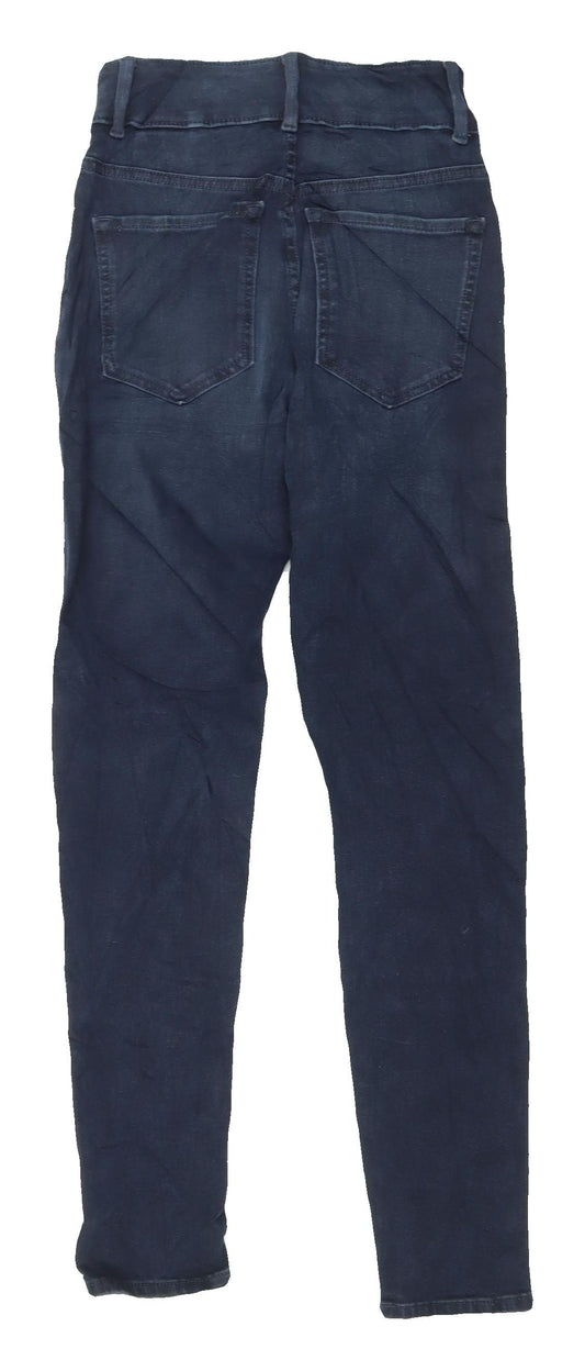 Marks and Spencer Women's Dark Blue Skinny Jeans Size 6