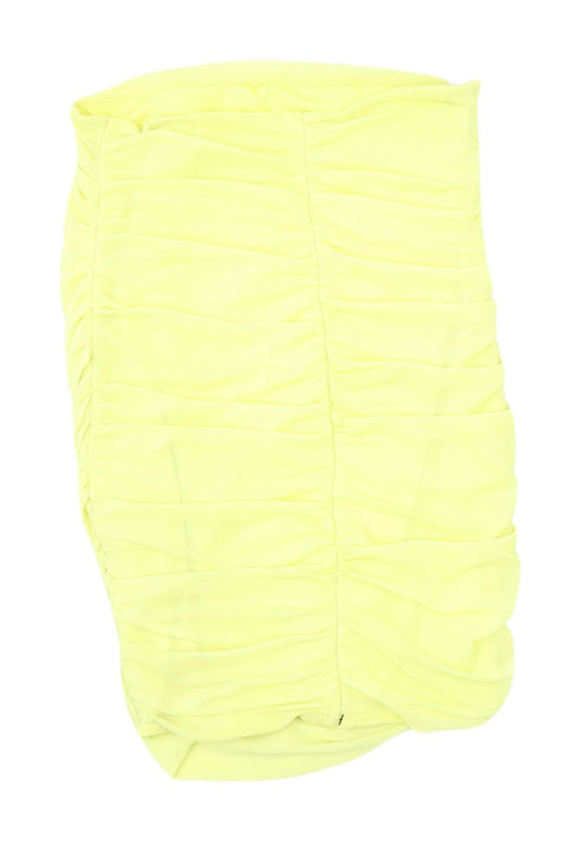 Womens UK Size 12 Oh Polly Yellow Tank