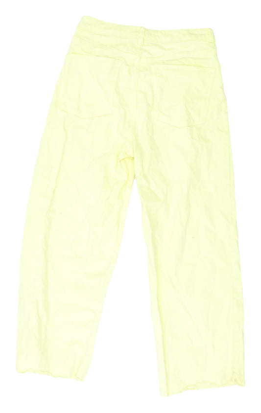 Womens UK Size 10 Marks and Spencer Yellow Jeans