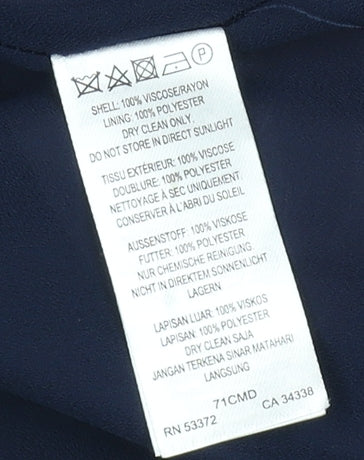 French Connection Women’s Multicoloured Striped Shift Dress - Size 12