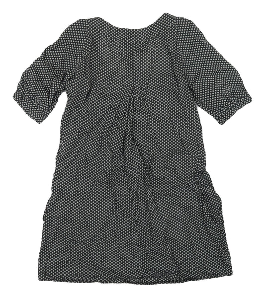 Miss Selfridge Black Floral Dress Size 12 Women