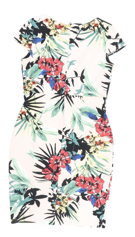 Dorothy Perkins Women’s Tropical Floral Dress, Size 14