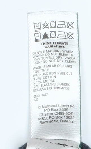 Marks and Spencer Men's Grey Chino Trousers, Size L