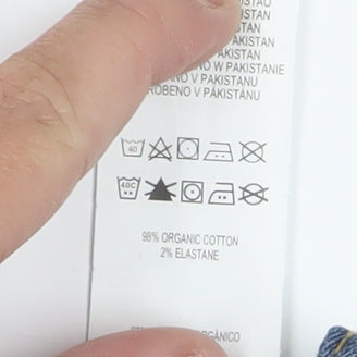 Denim Co. Women's Blue Skinny Jeans Size 6