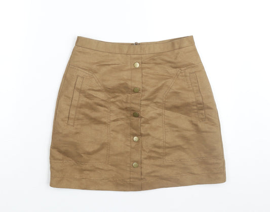 Womens UK Size 8 H&M A-Line Skirt