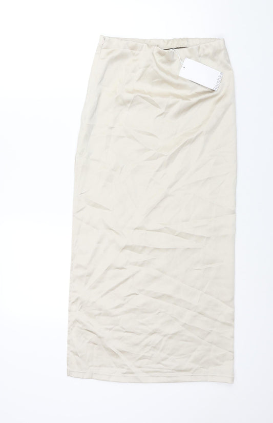 Womens UK Size S Bershka Maxi Skirt