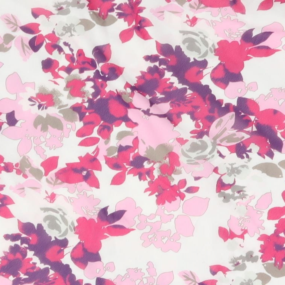 Autonomy Womens Multicoloured Floral Polyester A-Line Skirt Size 22