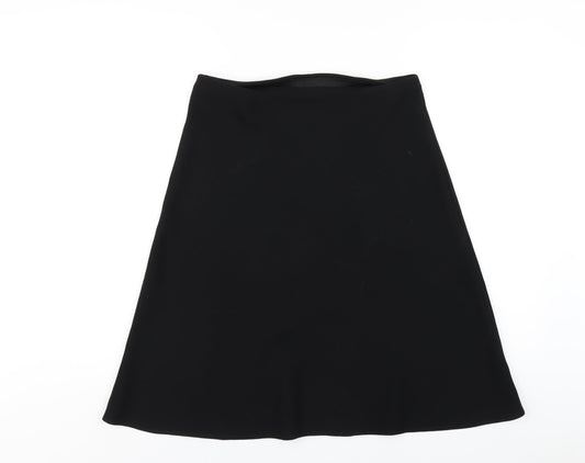 Marks and Spencer Womens Beige Polyethylene A-Line Skirt Size 10