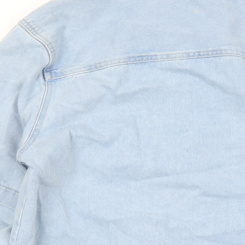 ASOS Mens Blue Jacket Size M Button