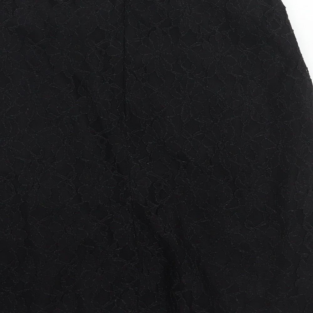 Womens UK Size 4 Tahari A-Line Lace Skirt