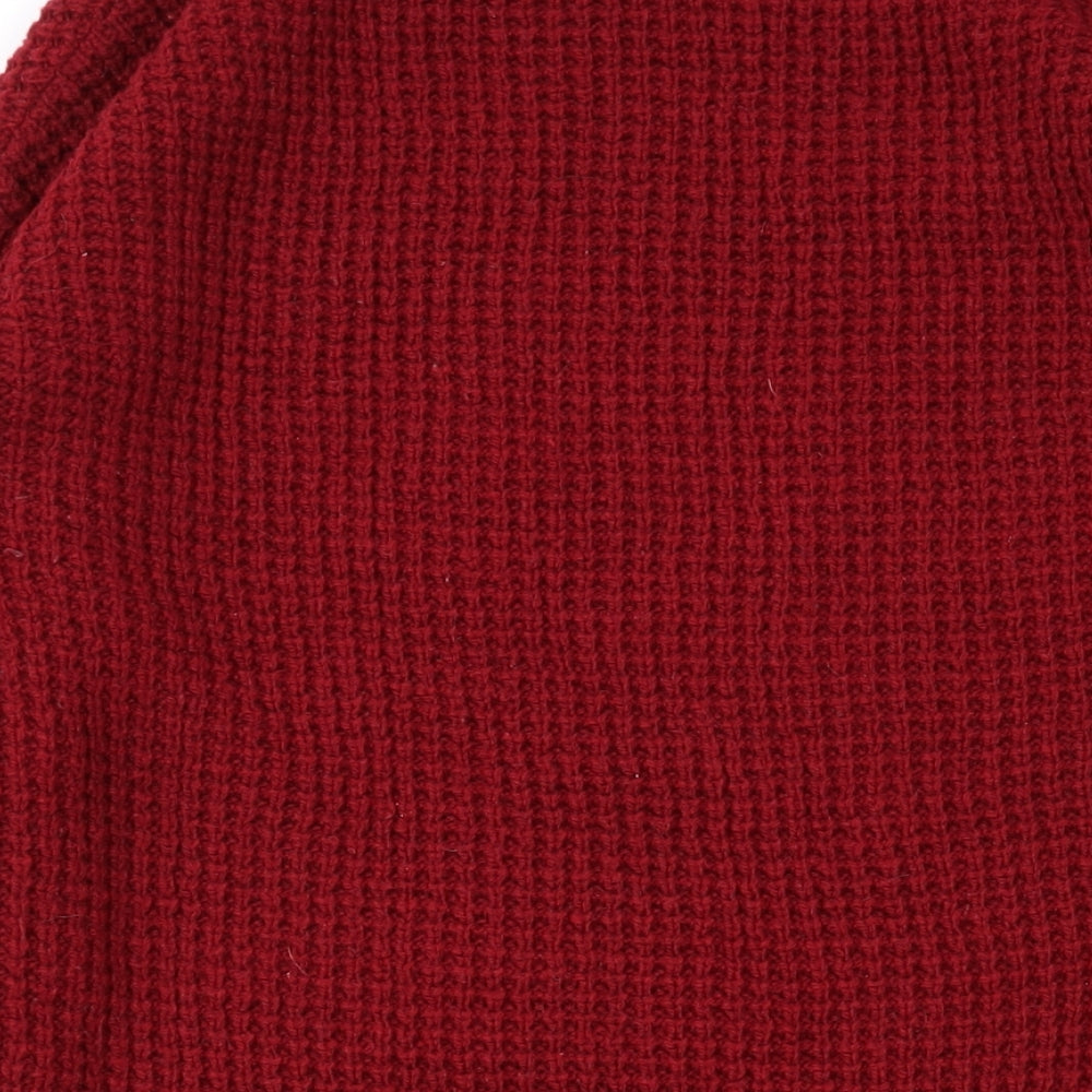 Womens UK Size 10 ASOS Red Pullover Jumper