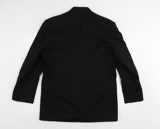 Mens UK Size 42 Sequel Regular Black Suit Jacket