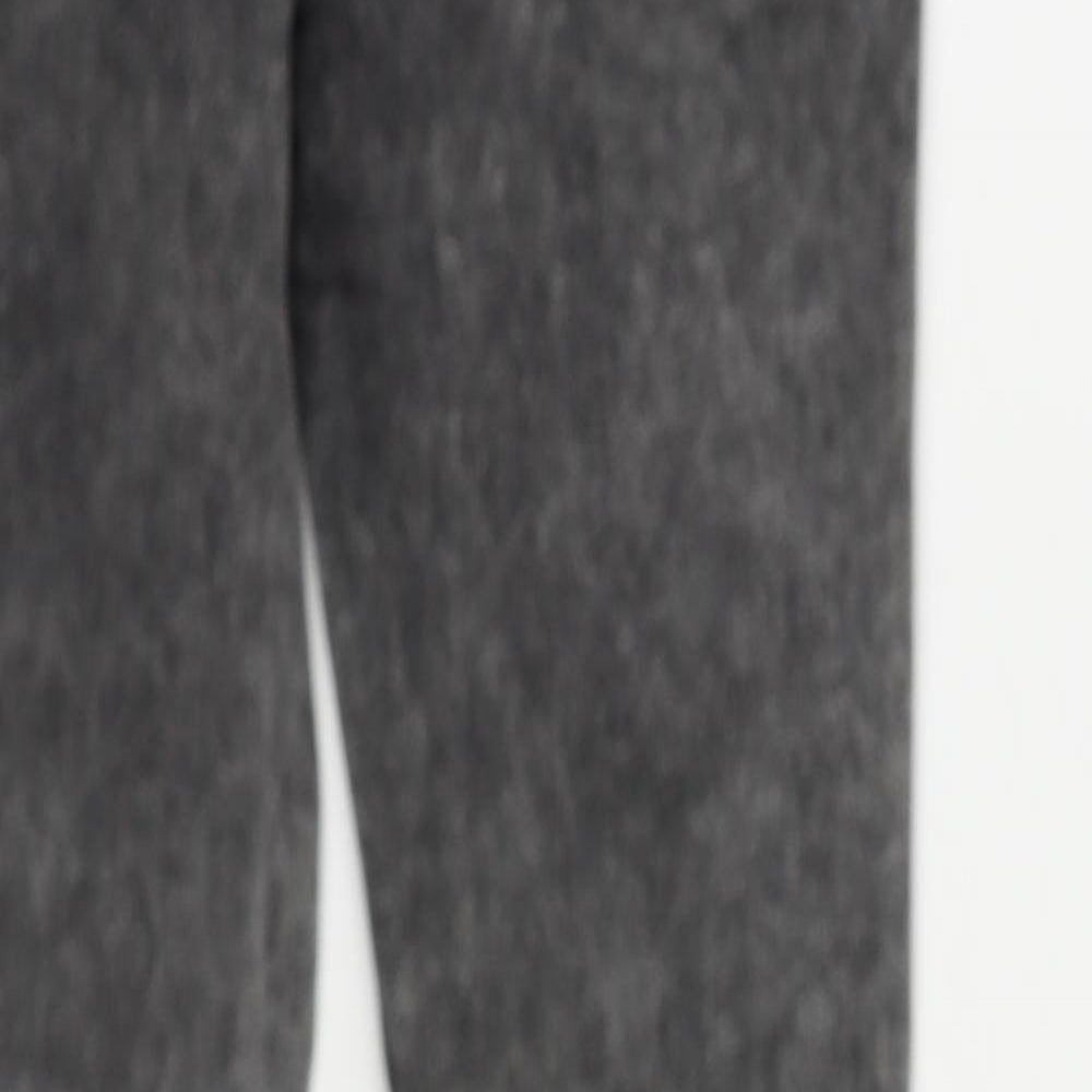 Denim & Co. Womens Grey Cotton Jegging Jeans Size 8 L29 in Regular - Elastic Waist