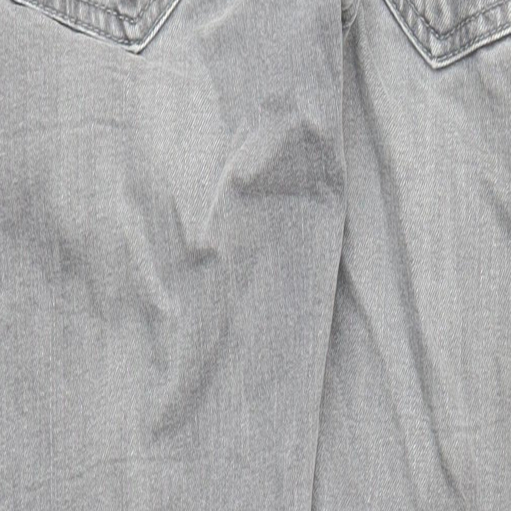 Mens UK Size 30 in NEXT Regular Fit Skinny Grey Jeans