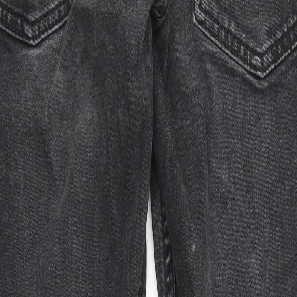 Loom Mens Beige Cotton Straight Jeans Size 28 in L29 in Slim Zip - Pockets