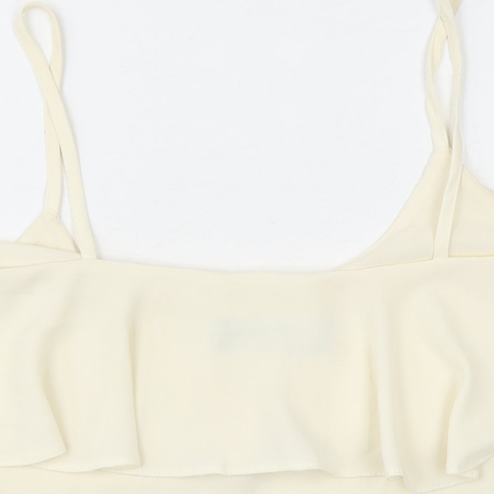 Womens UK Size 6 Dorothy Perkins Ivory Camisole Tank