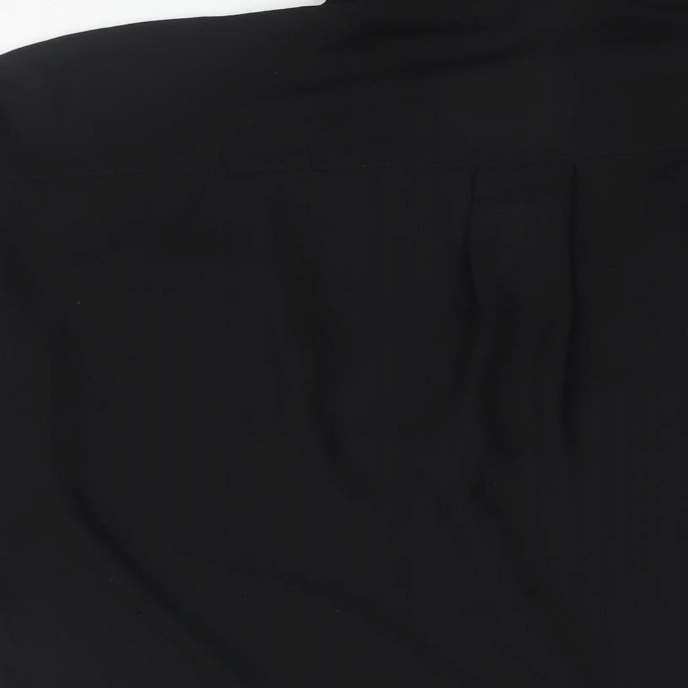 Womens UK Size 8 ASOS Black Basic Blouse