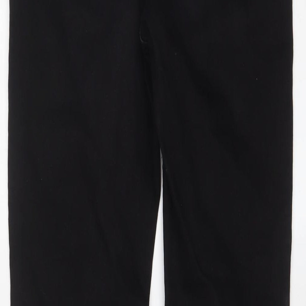 New Look Womens Black Cotton Skinny Jeans Size 10 L29 in Regular Zip - Pockets