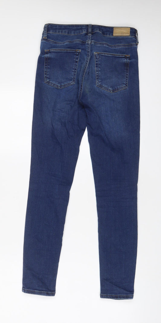 BDG Womens Blue Cotton Skinny Jeans Size 27 in L30 in Regular Zip