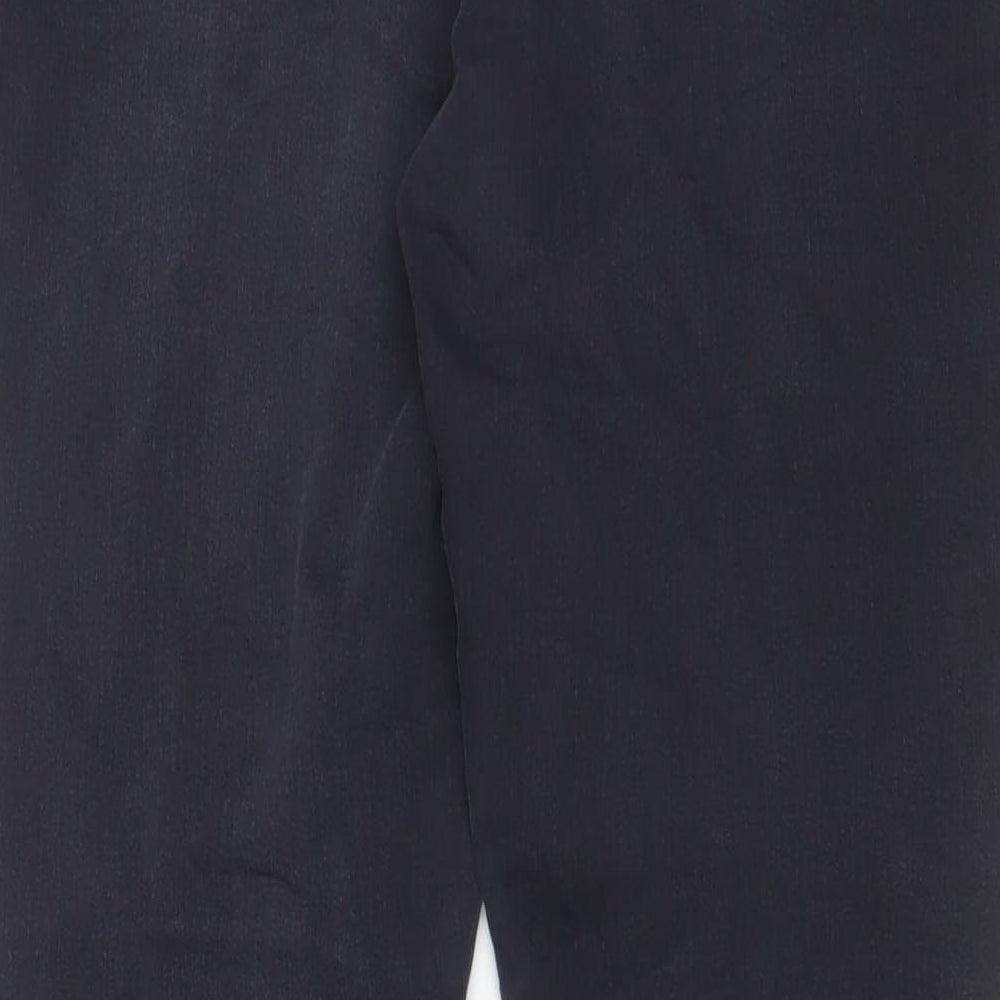 NEXT Womens Grey Cotton Skinny Jeans Size 12 L29 in Regular Zip