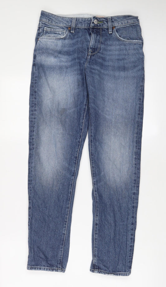 Mens UK Size 28 in ASOS Regular Fit Tapered Blue Jeans