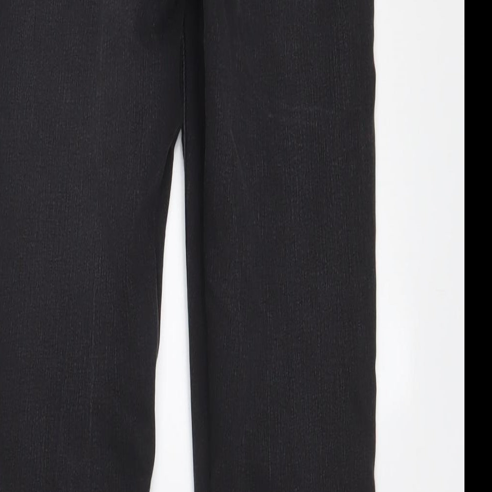 George Womens Black Cotton Skinny Jeans Size 8 L28 in Regular Zip