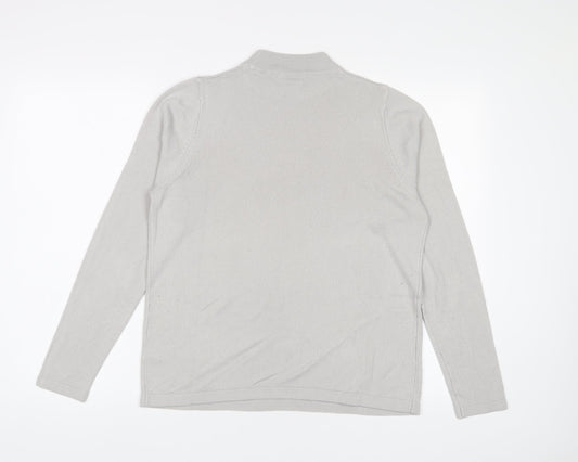 Womens UK Size 14 Marks and Spencer Grey Pullover Jumper