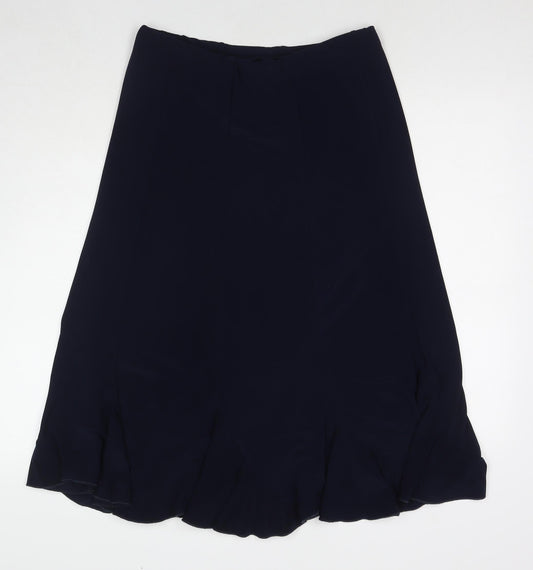 Womens UK Size L Saloos Trumpet Rayon Skirt