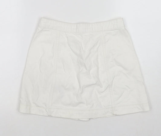 Womens UK Size 26 in Topshop A-Line Denim Skirt