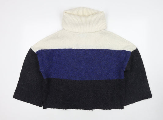 Womens UK Size M Only Multicoloured Pullover Jumper