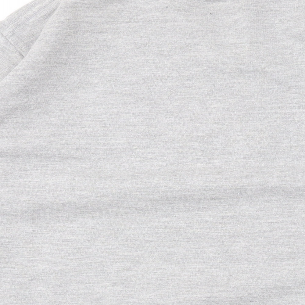 Mens UK Size S Stars & Stripes Grey Pullover Sweatshirt